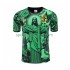 Brasilien Herren Grün Heim trikot 2024-2025 Kurzarm Jesus