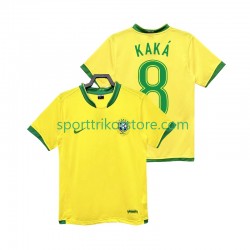 Retro Brasilien Herren Heim trikot 2006 Kurzarm KAKA 8