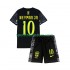 Brasilien Kinderset Heim 2024 Kurzarm Neymar JR 10 Cheist the Redeemer Football Shirts