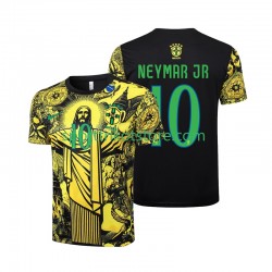 Brasilien Herren Heim trikot 2024 Kurzarm Neymar JR 10 Jesus