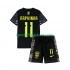 Brasilien Kinderset Heim 2024 Kurzarm RAPHINHA 11 Cheist the Redeemer Football Shirts