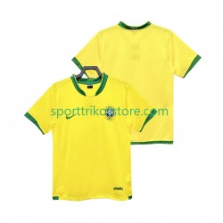 Retro Brasilien Herren Heim trikot 2006 Kurzarm