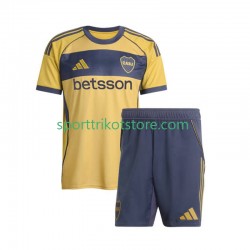 Boca Juniors Kinderset Auswärts trikot 2025-2026 Kurzarm