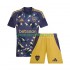 Boca Juniors Kinderset Ausweich trikot 2025 Kurzarm