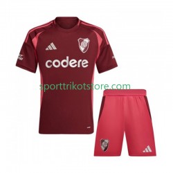 River Plate Kinderset Auswärts trikot 2024-2025 Kurzarm