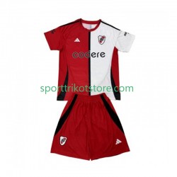 River Plate Kinderset Ausweich trikot 2024-2025 Kurzarm