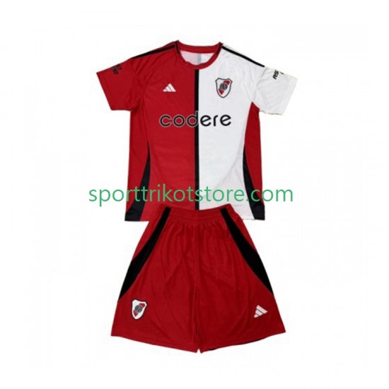 River Plate Kinderset Ausweich trikot 2024-2025 Kurzarm River Plate Kinderset Ausweich trikot 2024-2025 Kurzarm