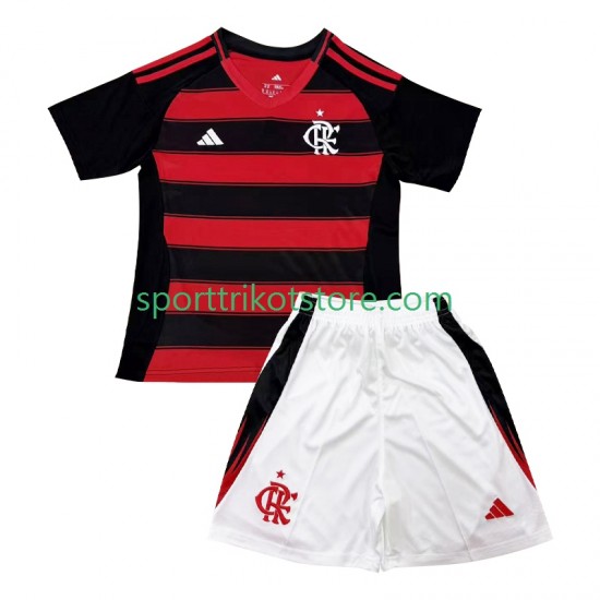 CR Flamengo Kinderset Heim trikot 2025-2026 Kurzarm CR Flamengo Kinderset Heim trikot 2025-2026 Kurzarm