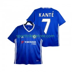 Retro Chelsea Herren Heim trikot Kurzarm KANTE 7 2016-2017