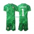 Kroatien Kinderset Auswärts trikot 2024 Kurzarm Torwart DOMINIK LIVAKOVIC 1
