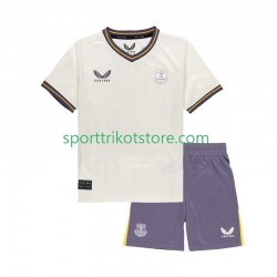 Everton Kinderset Ausweich trikot 2024-2025 Kurzarm