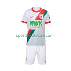 Kinderset Heim trikot 2025-2026 Kurzarm FC Augsburg