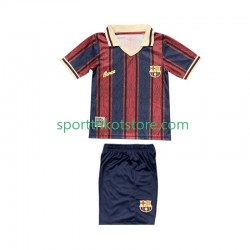FC Barcelona Kinderset Heim trikot 2025-2026 Kurzarm 125th Anniversary