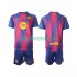 FC Barcelona Kinderset Heim trikot 2025-2026 Kurzarm