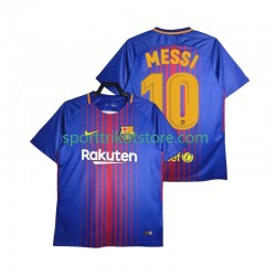 Retro FC Barcelona Herren Heim trikot Kurzarm Lionel Messi 10 2017-2018
