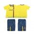 Retro FC Barcelona Kinderset Auswärts trikot 2008 Kurzarm 2009