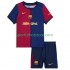 FC Barcelona Kinderset Heim trikot 2024-2025 Kurzarm TRAVIS SCOTT