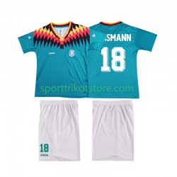 Retro Deutschland Kinderset Auswärts trikot 1994 Kurzarm KLINSMANN 18