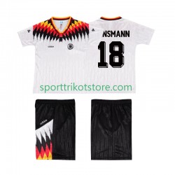 Retro Deutschland Kinderset Heim trikot 1994 Kurzarm KLINSMANN 18