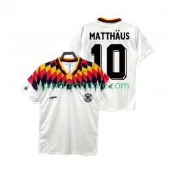 Retro Deutschland Herren Heim trikot 1994 Kurzarm MATTHAUS 10