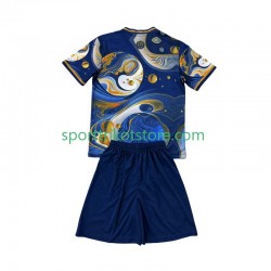 Manchester City Kinderset Heim trikot 2025-2026 Kurzarm Special