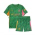 Manchester City Kinderset Heim trikot 2025-2026 Kurzarm Torwart
