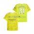 Manchester City Herren Ausweich trikot 2025-2026 Kurzarm Torwart Ederson Moraes 31