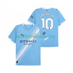 Manchester City Herren Heim trikot 2025-2026 Kurzarm Jack Grealish 10
