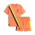 Manchester City Kinderset Heim trikot 2025-2026 Kurzarm Torwart KIDSUPER