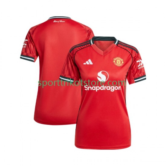 Manchester United Dame Heim trikot 2025-2026 Kurzarm Manchester United Dame Heim trikot 2025-2026 Kurzarm