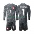 Polen Kinderset Auswärts trikot 2024 Langarm Torwart Szczesny 1