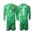 Polen Kinderset Ausweich trikot 2024 Langarm Torwart Szczesny 1