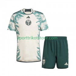 Portland Timbers Kinderset Auswärts trikot 2024 Kurzarm