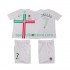 Retro Portugal Kinderset Auswärts trikot Kurzarm Cristiano Ronaldo 7 2012