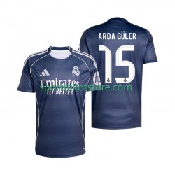 Real Madrid Herren Auswärts trikot 2025-2026 Kurzarm Arda Guler 15
