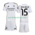 Real Madrid Kinderset Heim trikot 2025-2026 Kurzarm Arda Guler 15