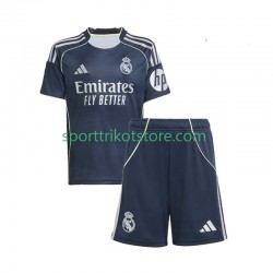 Real Madrid Kinderset Auswärts trikot 2025-2026 Kurzarm