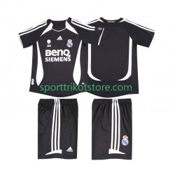 Retro Real Madrid Kinderset Auswärts trikot 2006 Kurzarm 2007