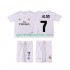 Retro Real Madrid Kinderset Heim trikot Kurzarm Cristiano Ronaldo 7 2015 2016