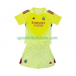 Real Madrid Kinderset Viertes trikot 2025-2026 Kurzarm Torwart