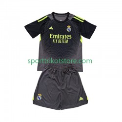 Real Madrid Kinderset Ausweich trikot 2025-2026 Kurzarm Torwart