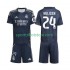 Real Madrid Kinderset Auswärts trikot 2025-2026 Kurzarm Huijsen 24