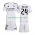 Real Madrid Kinderset Heim trikot 2025-2026 Kurzarm Huijsen 24