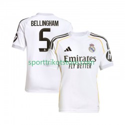 Real Madrid Herren Heim trikot 2025-2026 Kurzarm Jude Bellingham 5