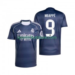 Real Madrid Herren Auswärts trikot 2025-2026 Kurzarm Kylian Mbappe 9