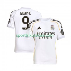 Real Madrid Herren Heim trikot 2025-2026 Kurzarm Kylian Mbappe 9
