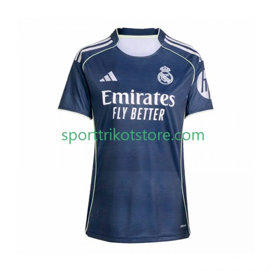 Real Madrid Dame Auswärts trikot 2025-2026 Kurzarm Real Madrid Dame Auswärts trikot 2025-2026 Kurzarm