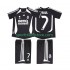 Retro Real Madrid Kinderset Auswärts trikot 2006 Kurzarm RAUL 7 2007