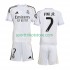 Real Madrid Kinderset Heim trikot 2025-2026 Kurzarm Vinicius Junior 7
