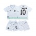 Santos Kinderset Heim trikot 2025-2026 Kurzarm Neymar JR 10